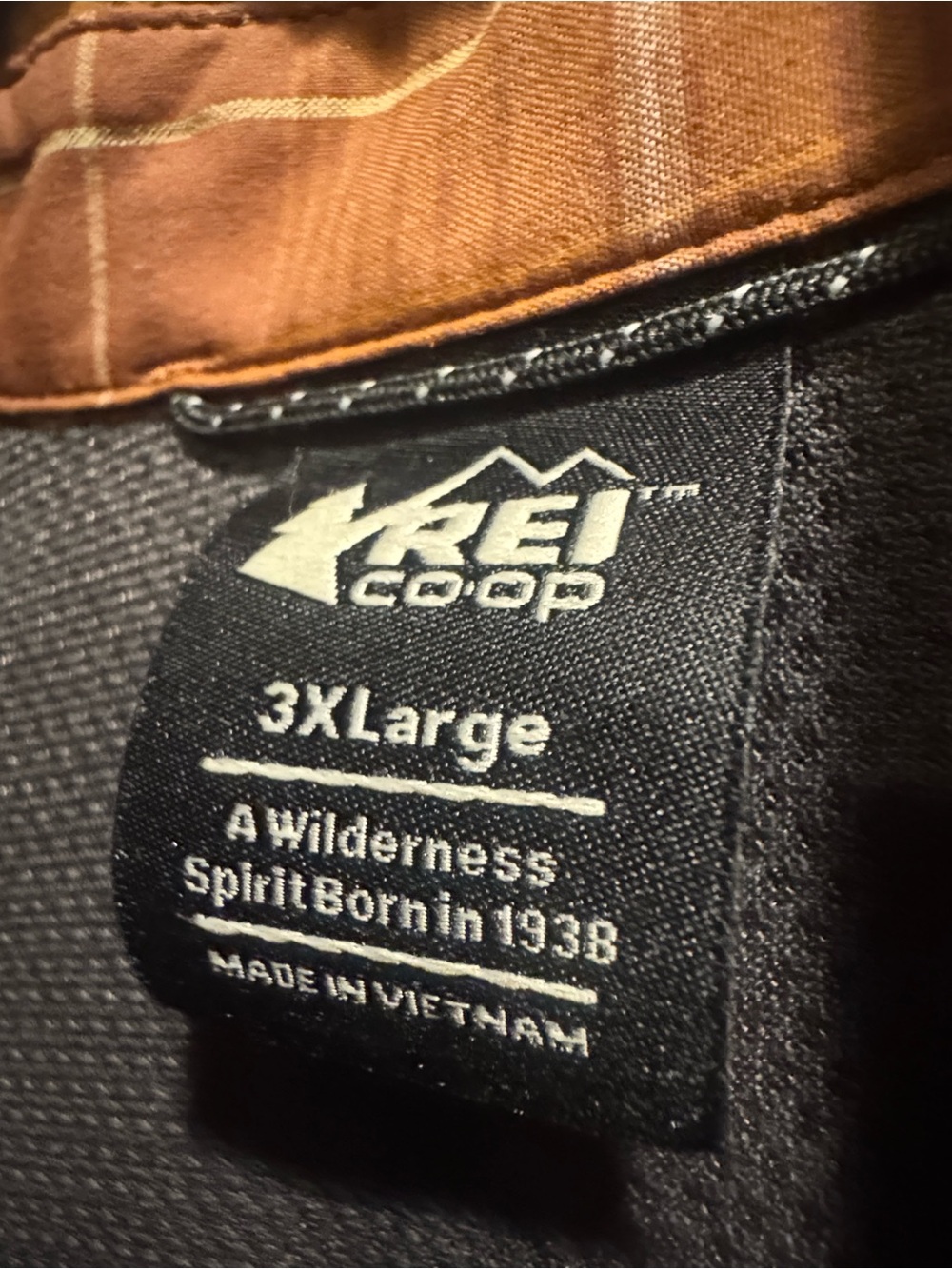 REI CO-OP Brown Hiking Shirt